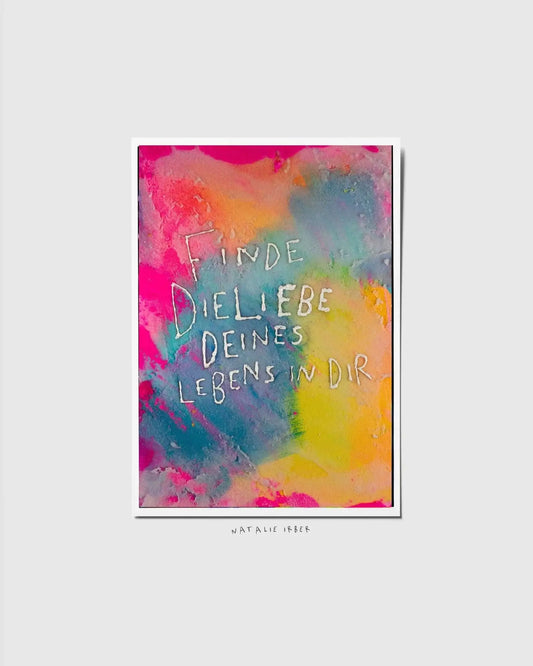 LiebeDeinesLebens┃ Postkarte - Natalie Irber