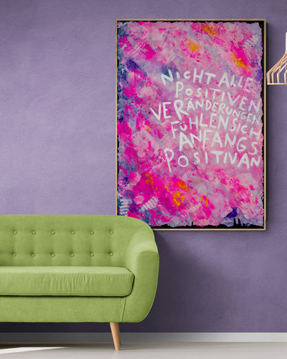 Positiv┃ Canvas ┃ORIGINAL ARTWORK