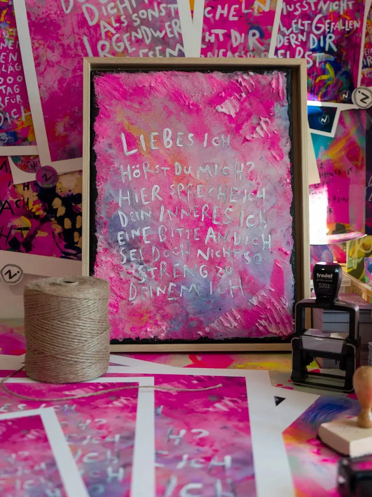 Loveletter┃ Canvas ┃ORIGINAL ARTWORK - Natalie Irber