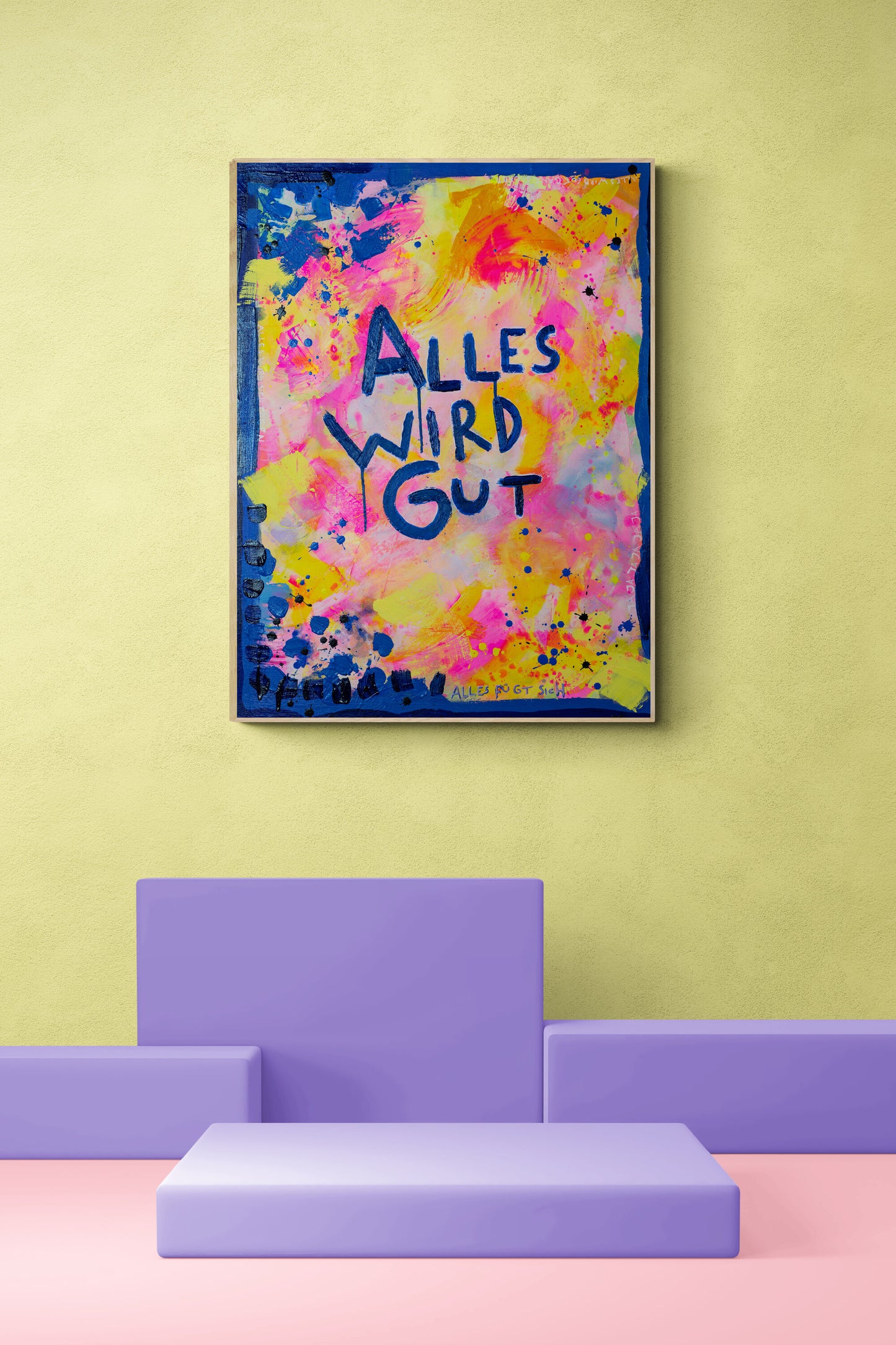 Alles wird gut ┃ Canvas ┃ ORIGINAL ARTWORT