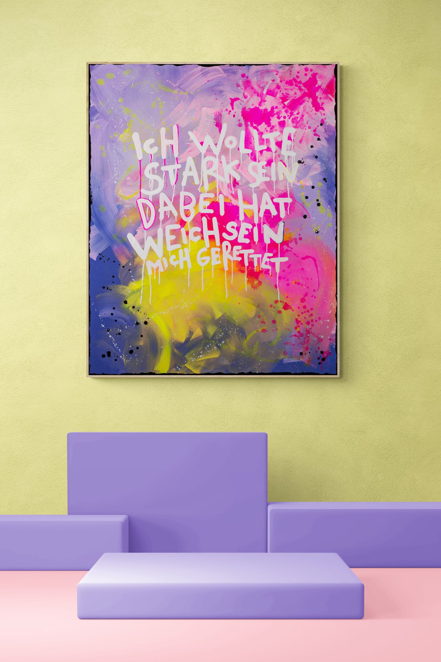 Soft┃ Canvas ┃ ORIGINAL ARTWORT