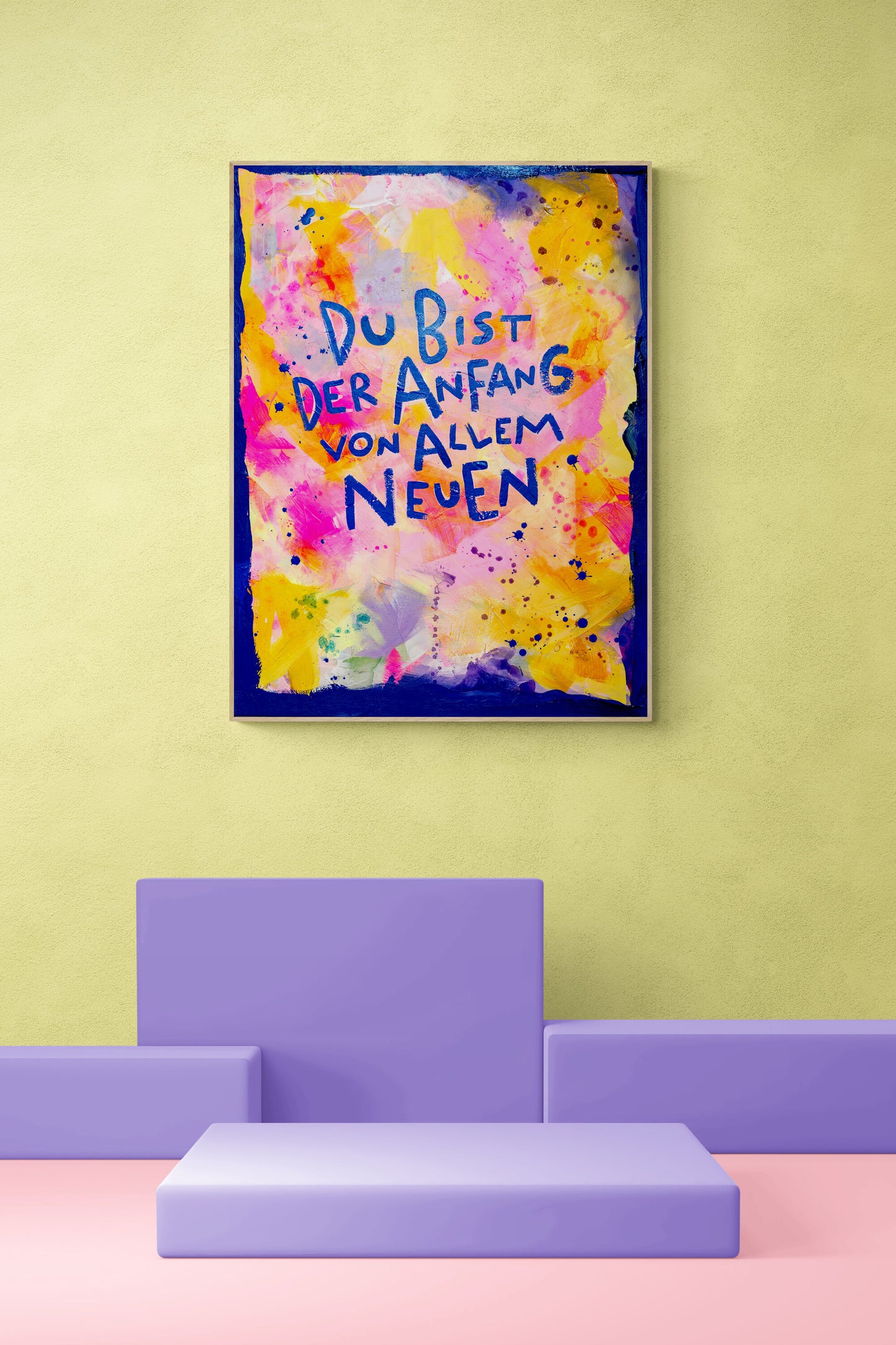 Neuanfang ┃ Canvas ┃ ORIGINAL ARTWORT