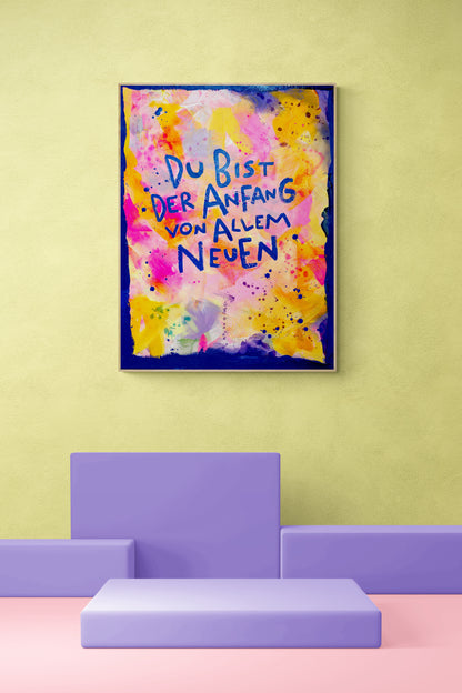 Neuanfang ┃ Canvas ┃ ORIGINAL ARTWORT