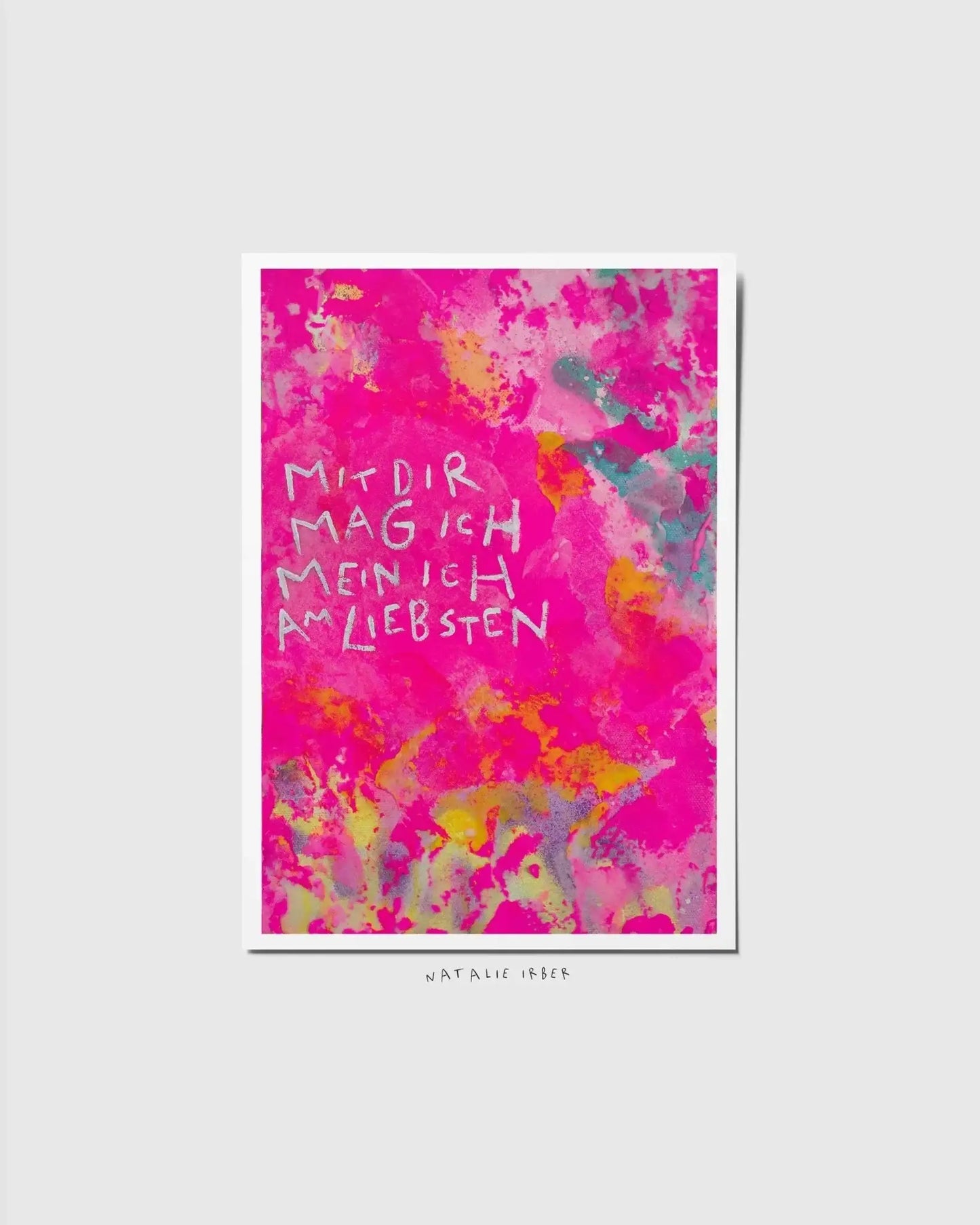Mit Dir┃ Postkarte - Natalie Irber