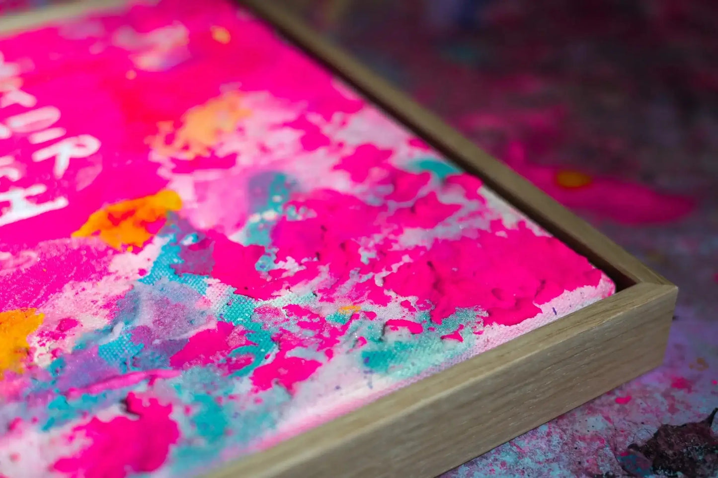 MitDir┃ Canvas ┃ORIGINAL ARTWORK - Natalie Irber