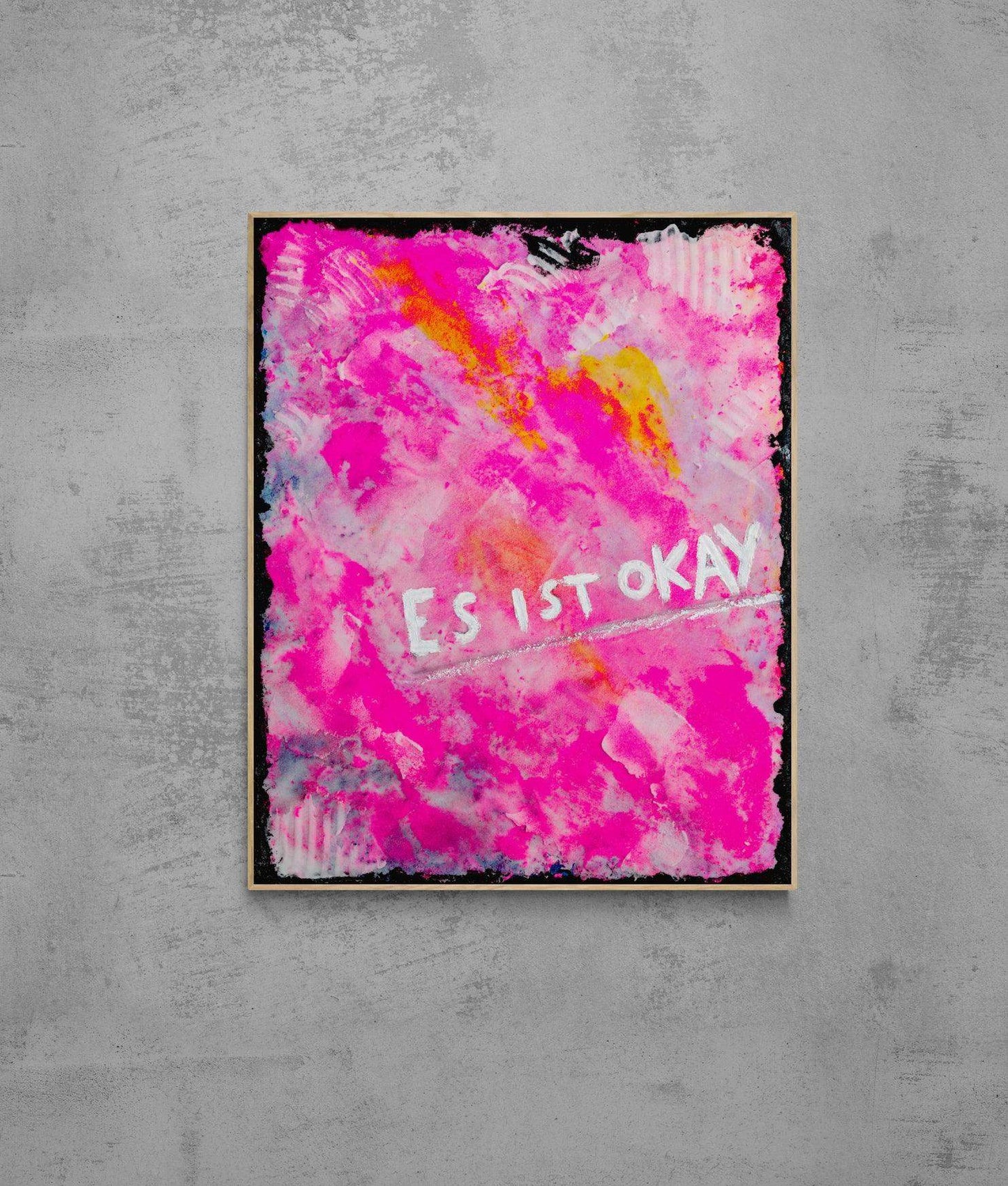OK┃ Canvas ┃ORIGINAL ARTWORK - Natalie Irber