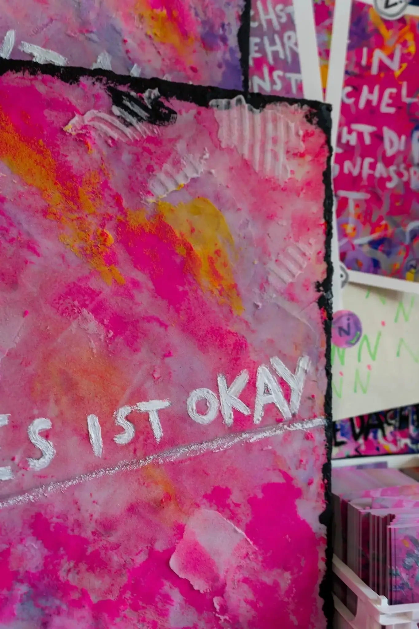 OK┃ Canvas ┃ORIGINAL ARTWORK - Natalie Irber