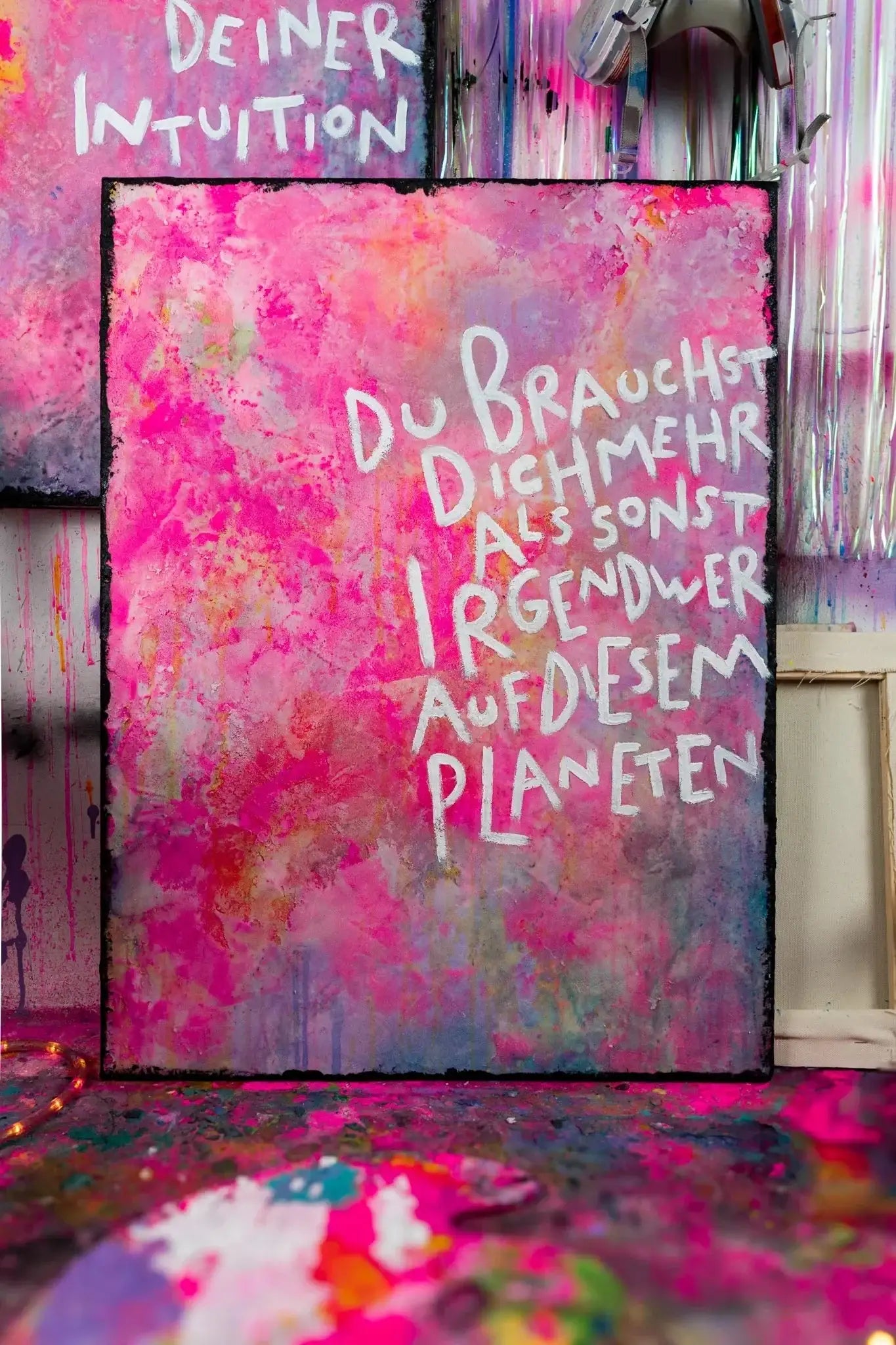 Planeten ┃ Canvas ┃ ORIGINAL ARTWORT - Natalie Irber