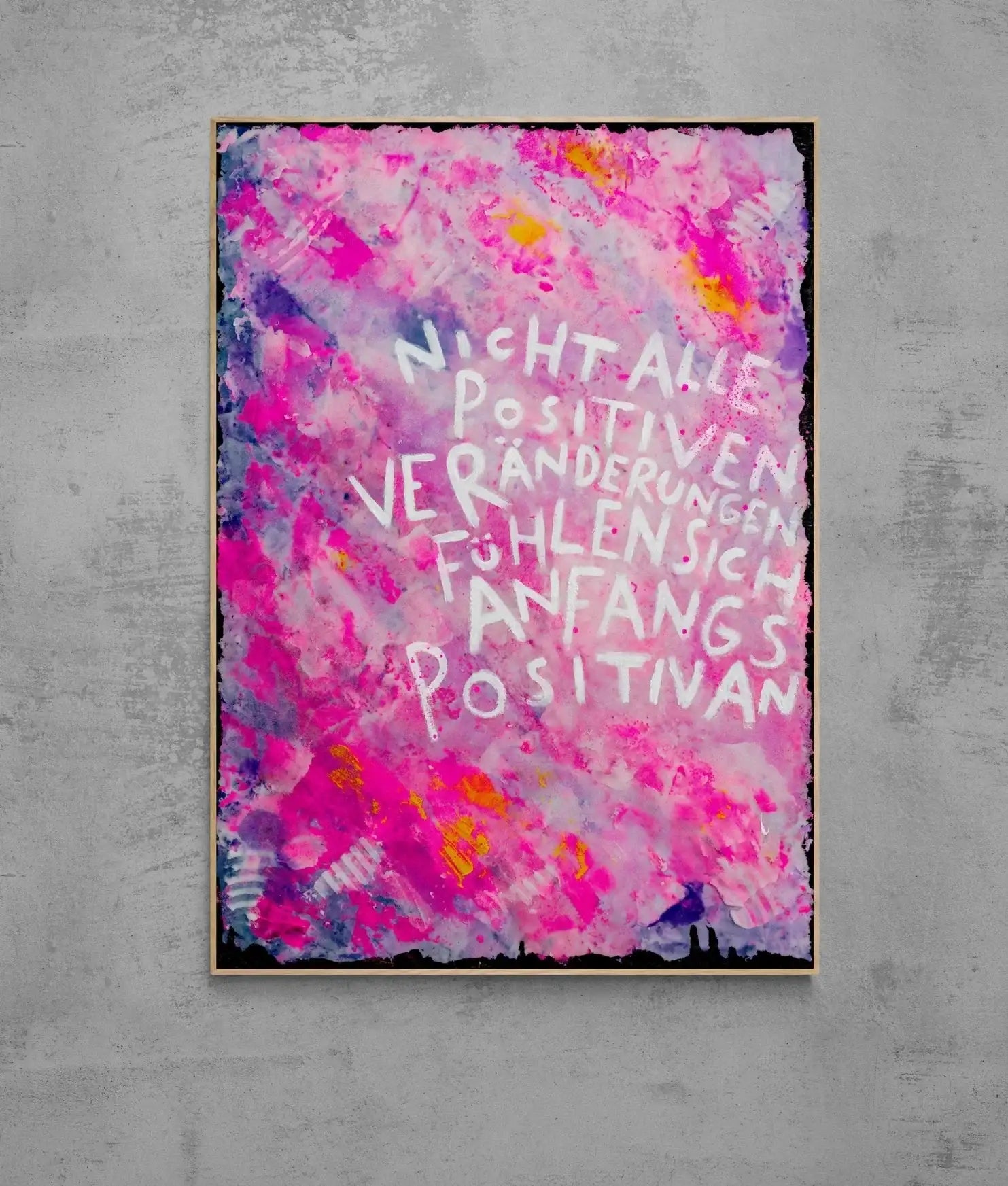 Positiv┃ Canvas ┃ORIGINAL ARTWORK - Natalie Irber