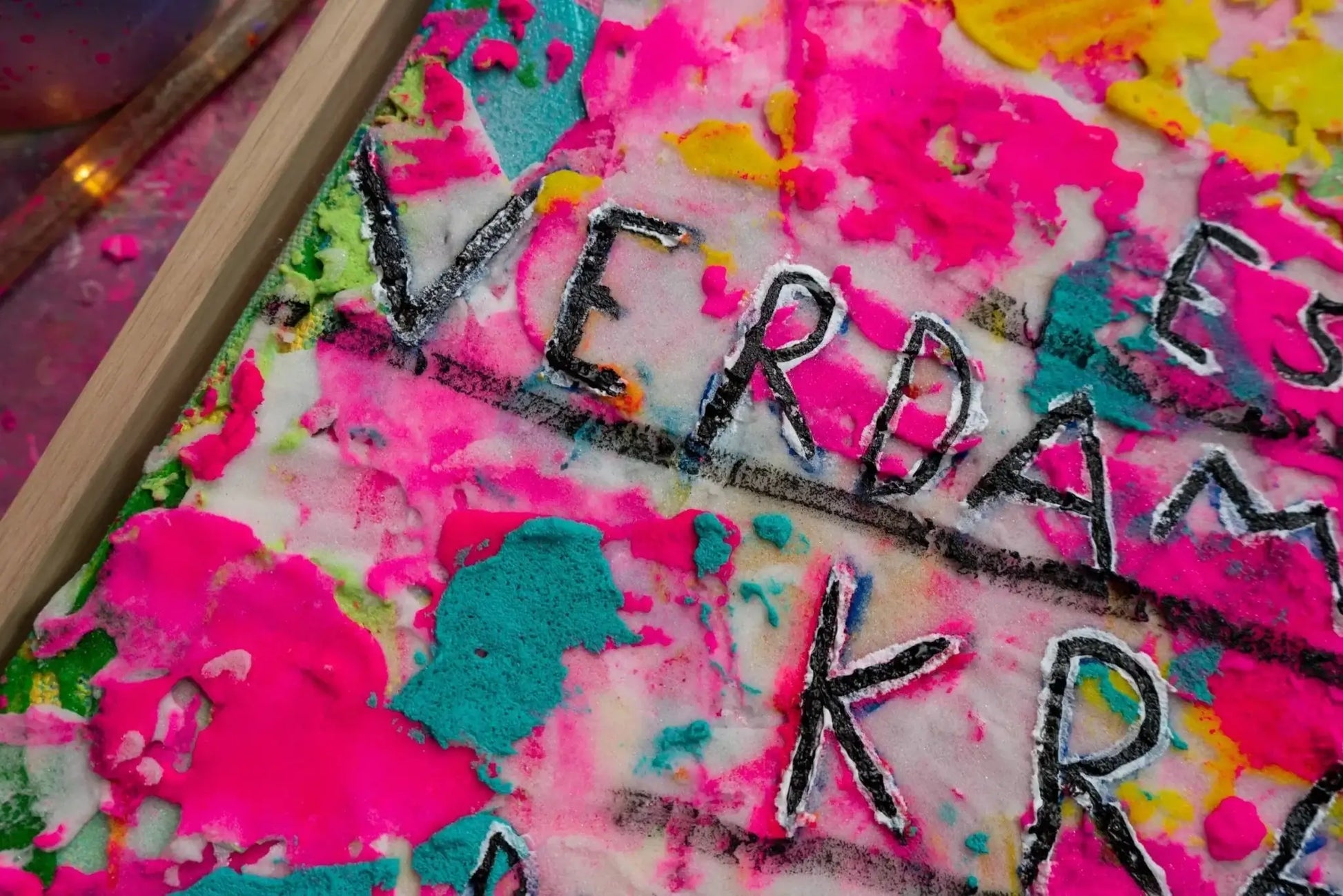 Sei krass sei du ┃ Canvas ┃ORIGINAL ARTWORK - Natalie Irber