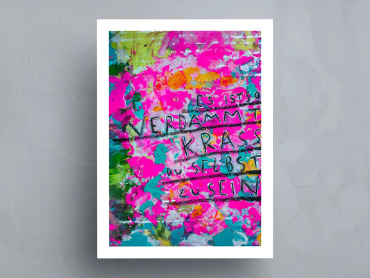 Sei krass sei Du┃Print┃
