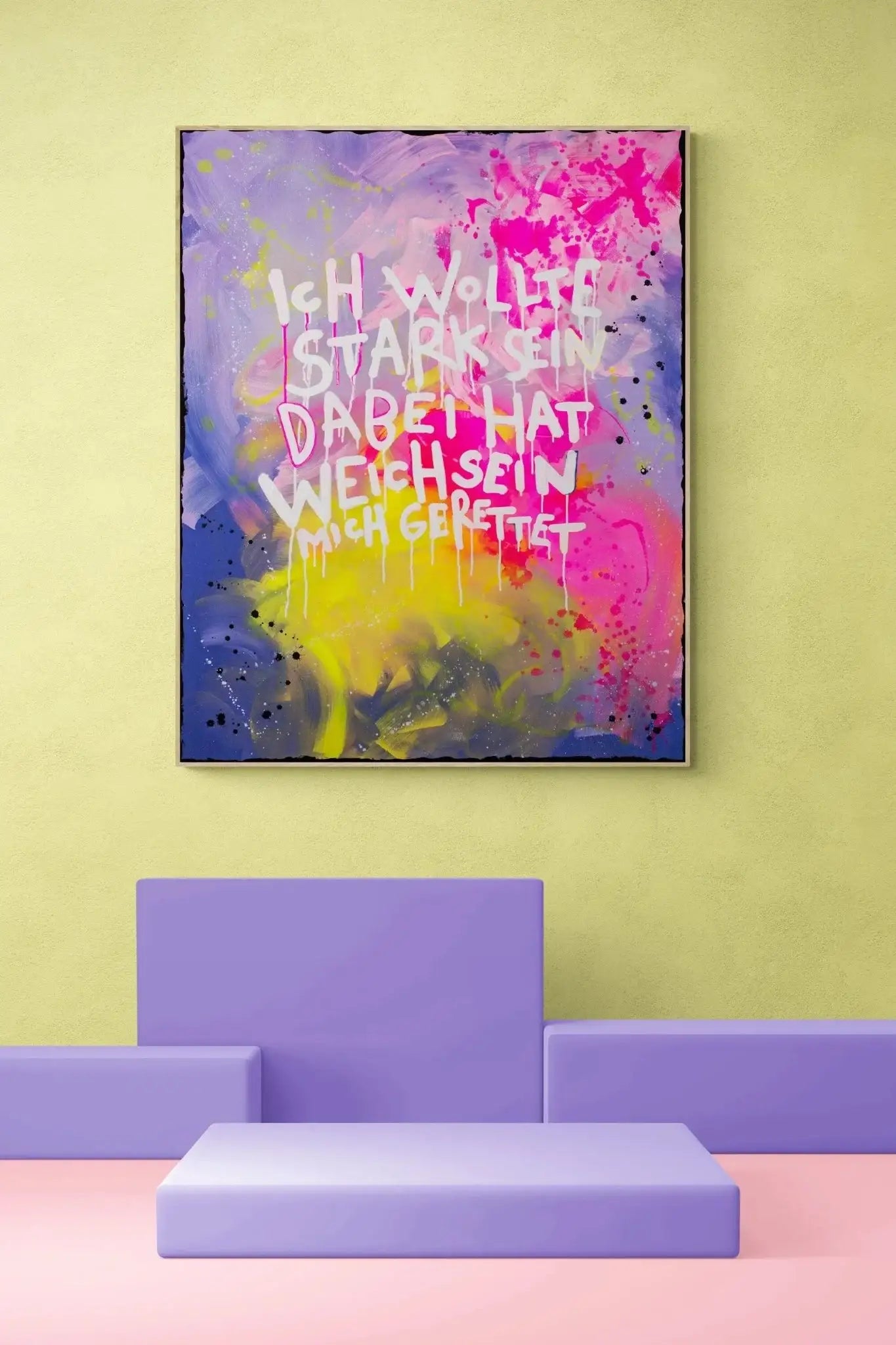 Soft┃ Canvas ┃ ORIGINAL ARTWORT - Natalie Irber
