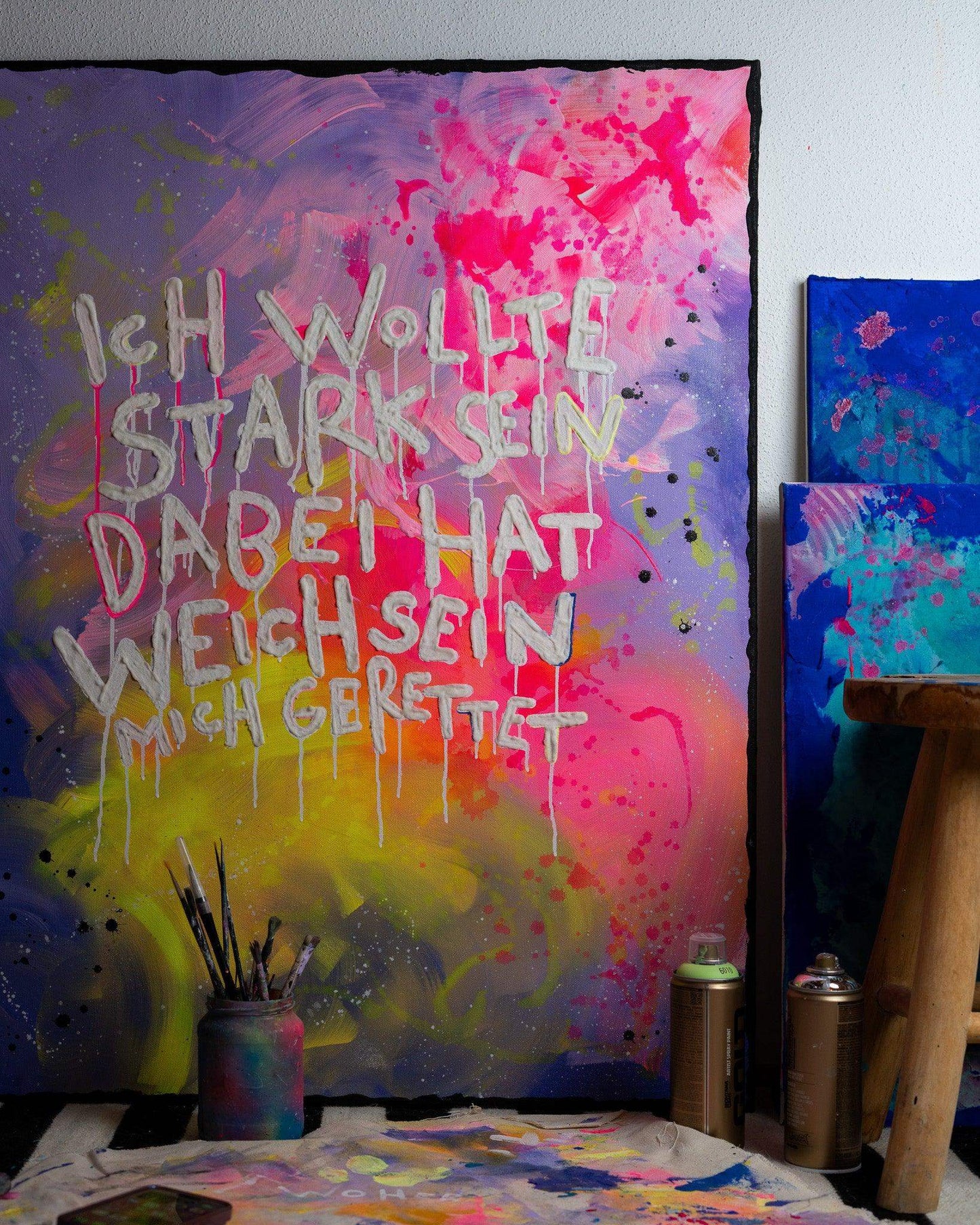 Soft┃ Canvas ┃ ORIGINAL ARTWORT - Natalie Irber