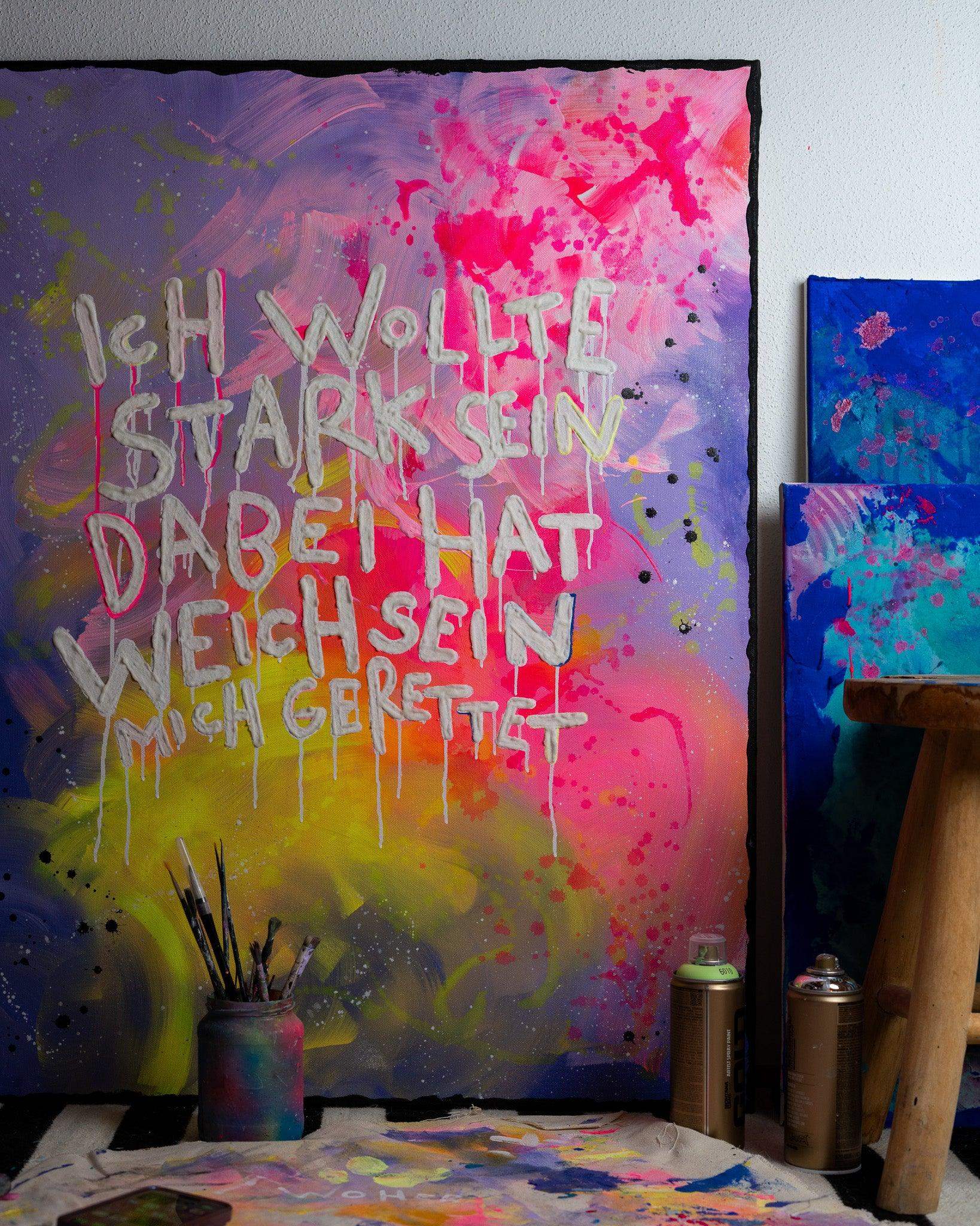 Soft┃ Canvas ┃ ORIGINAL ARTWORT - Natalie Irber