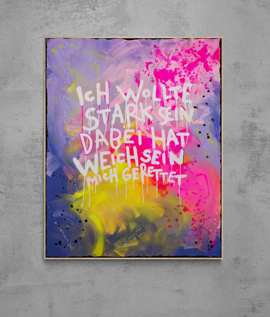 Soft┃ Canvas ┃ ORIGINAL ARTWORT - Natalie Irber