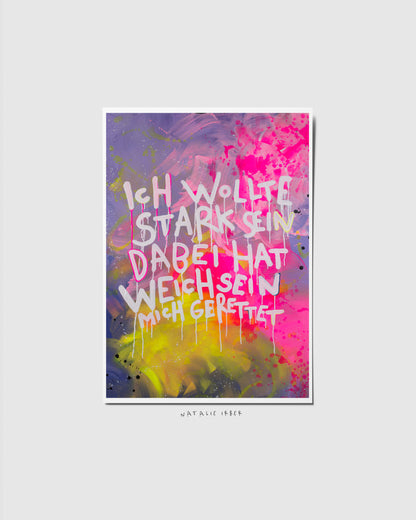 Soft┃ Postkarte