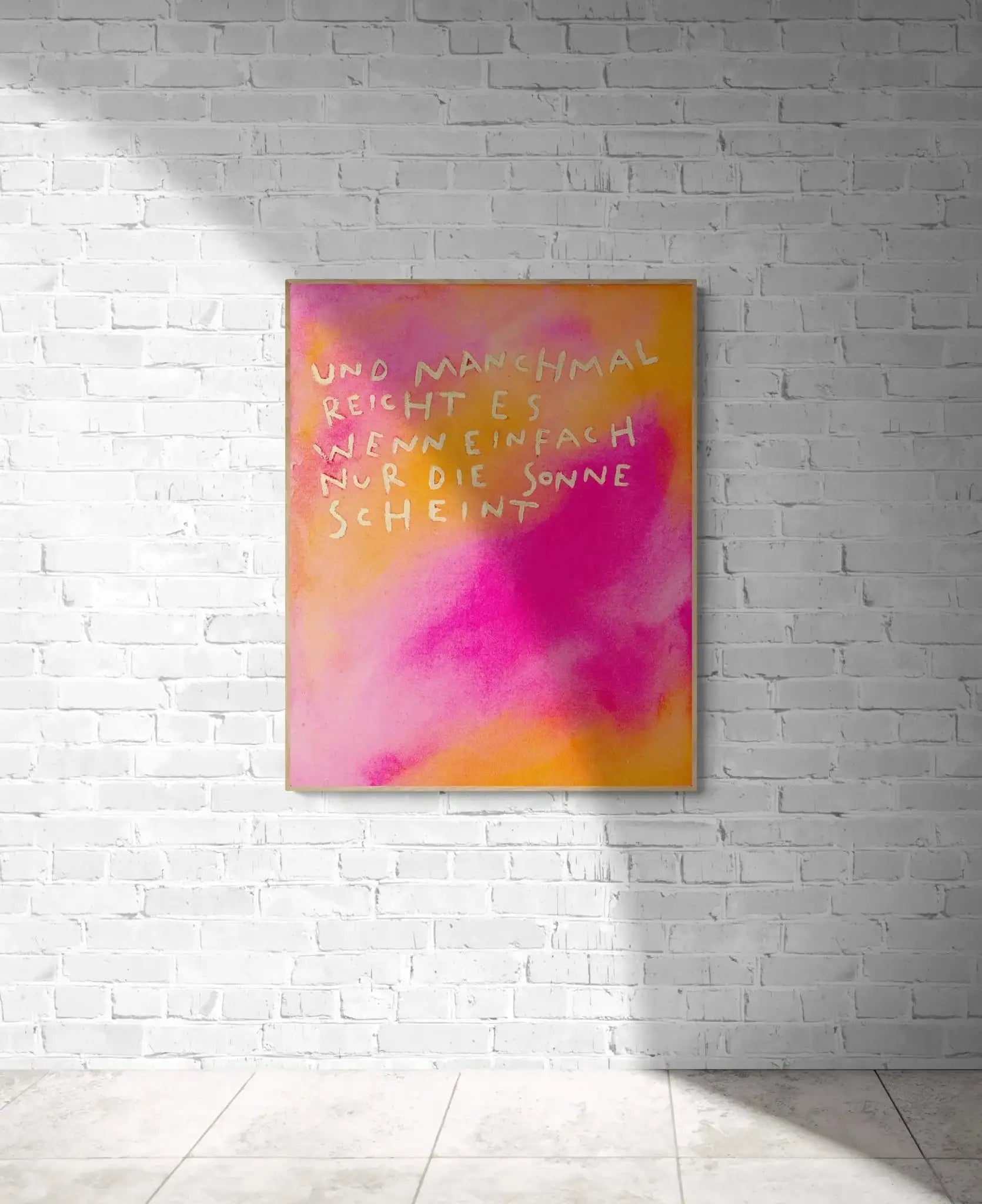 Sonne┃ Canvas ┃ORIGINAL ARTWORK - Natalie Irber
