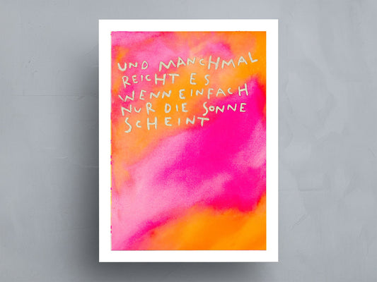 Sonne┃Print┃ - Natalie Irber