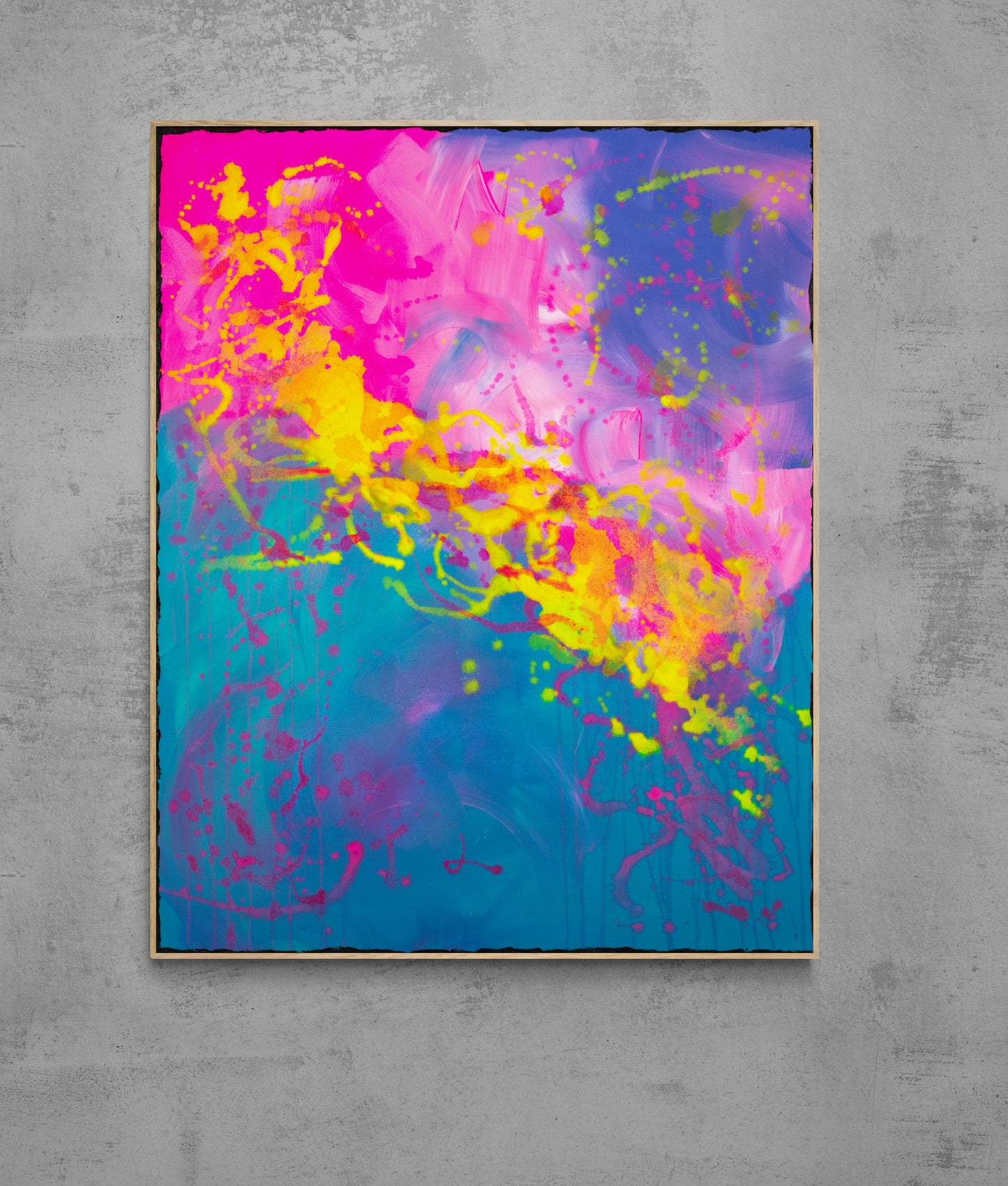 Die liegende 8 ┃ Canvas ┃ ORIGINAL ARTWORT