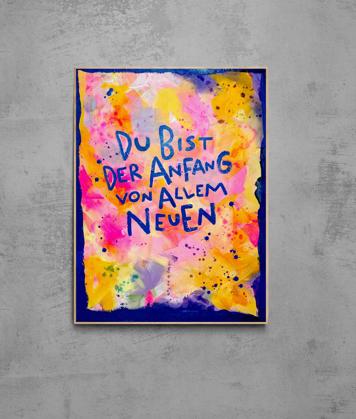 Neuanfang ┃ Canvas ┃ ORIGINAL ARTWORT