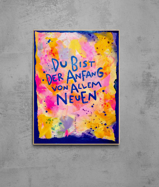 Neuanfang ┃ Canvas ┃ ORIGINAL ARTWORT