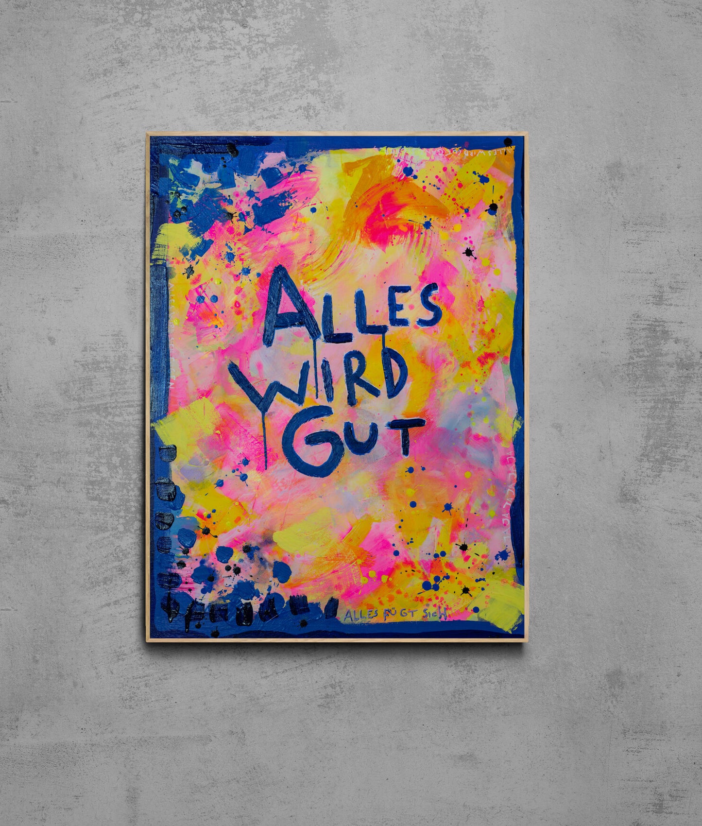 Alles wird gut ┃ Canvas ┃ ORIGINAL ARTWORT