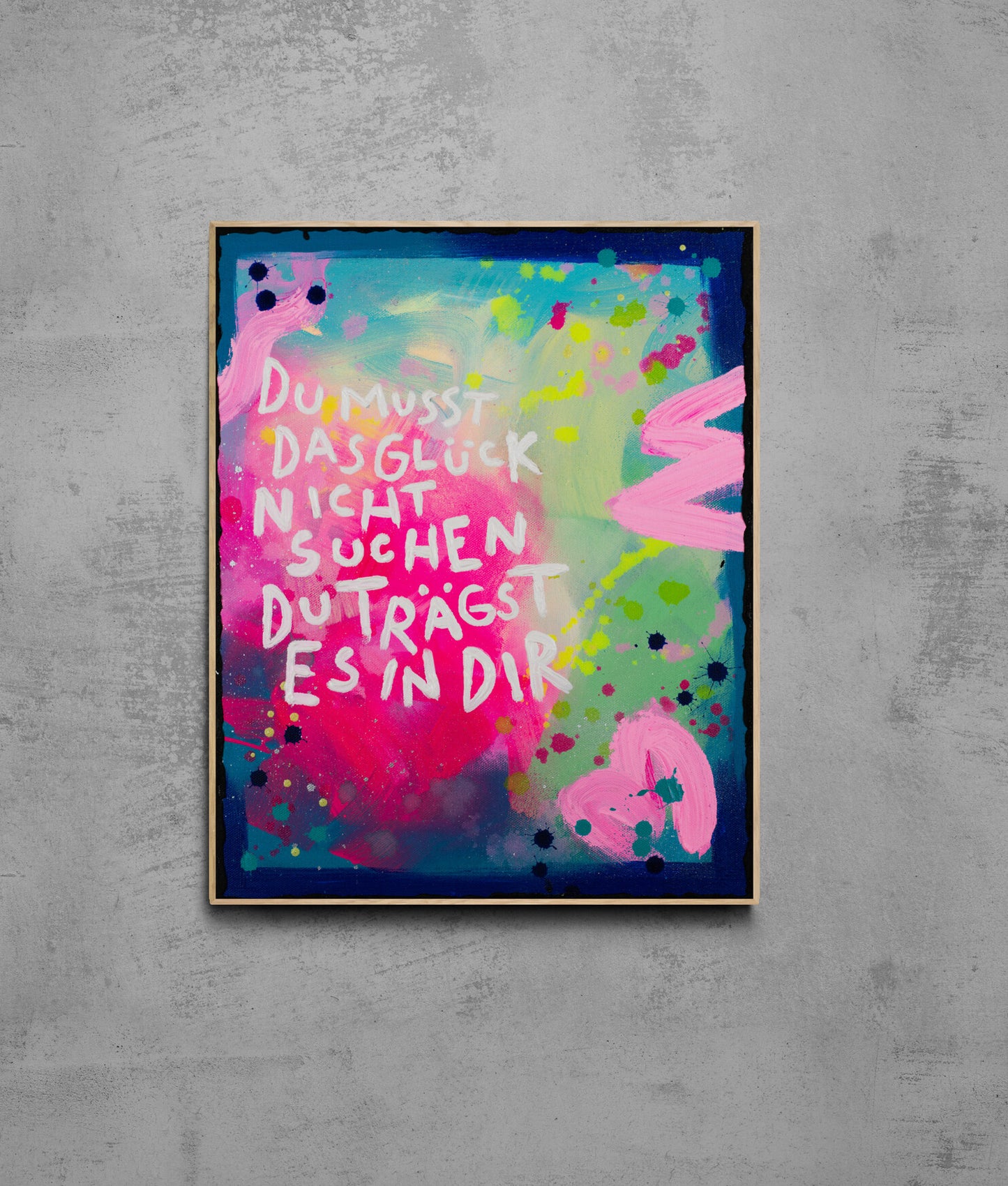 DasGlück┃ Canvas ┃ORIGINAL ARTWORK