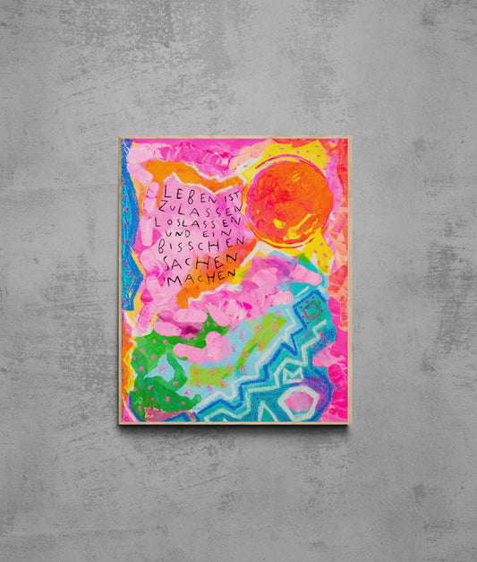 Fluss des Lebens┃ Canvas ┃ORIGINAL ARTWORK