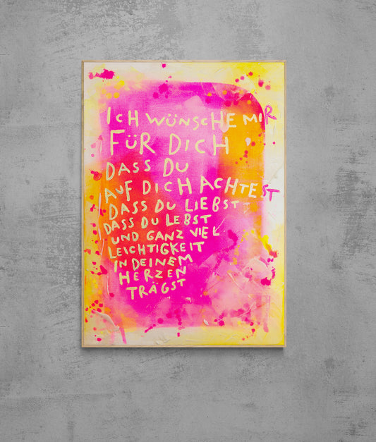 DeinHerz┃ Canvas ┃ORIGINAL ARTWORK