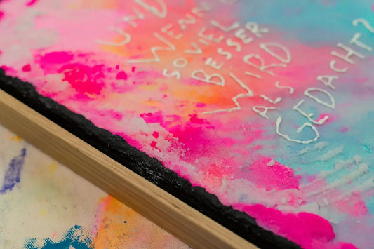 UndWas?┃ Canvas ┃ORIGINAL ARTWORK - Natalie Irber