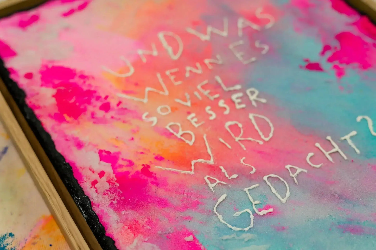 UndWas?┃ Canvas ┃ORIGINAL ARTWORK - Natalie Irber