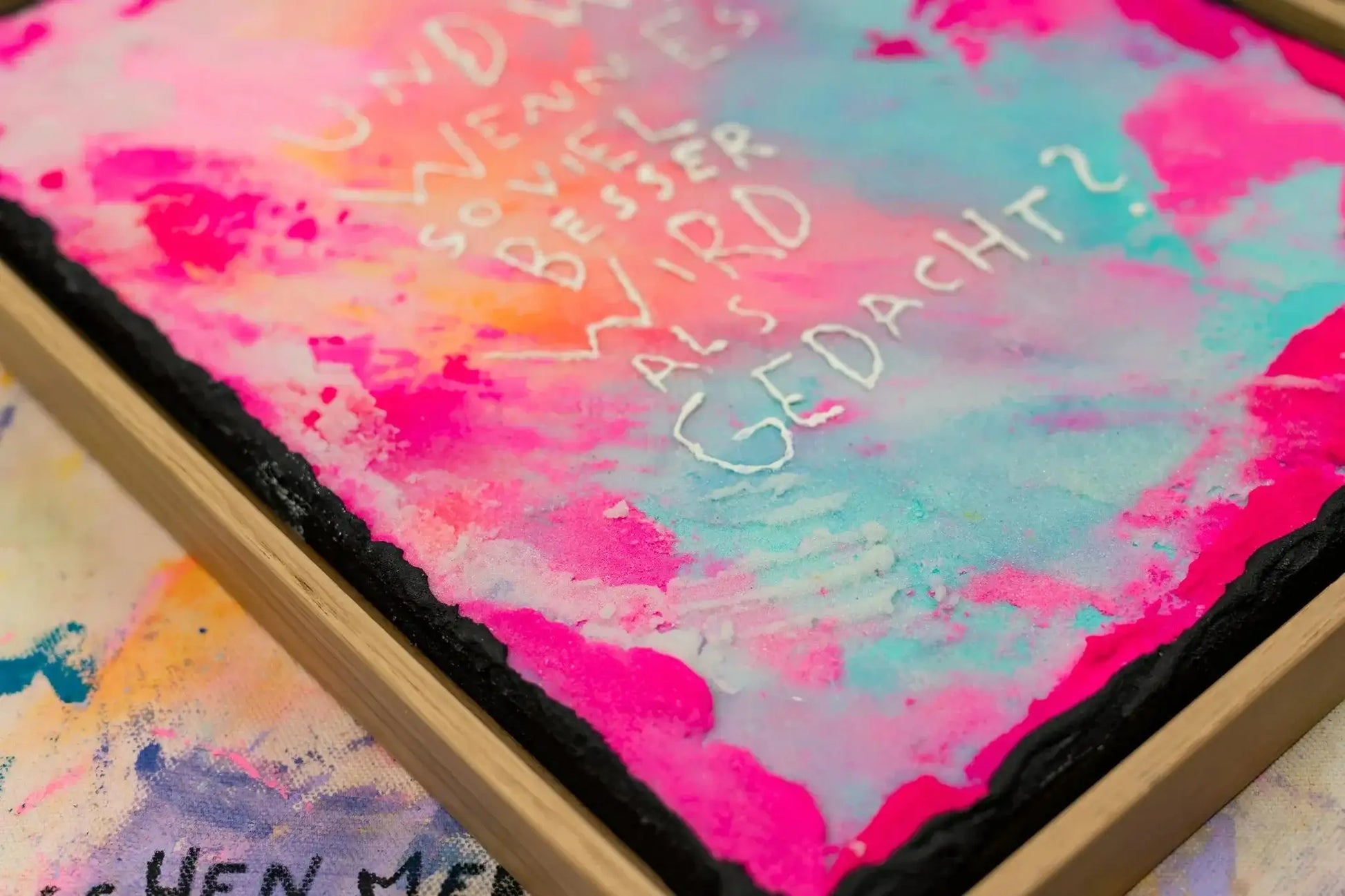 UndWas?┃ Canvas ┃ORIGINAL ARTWORK - Natalie Irber