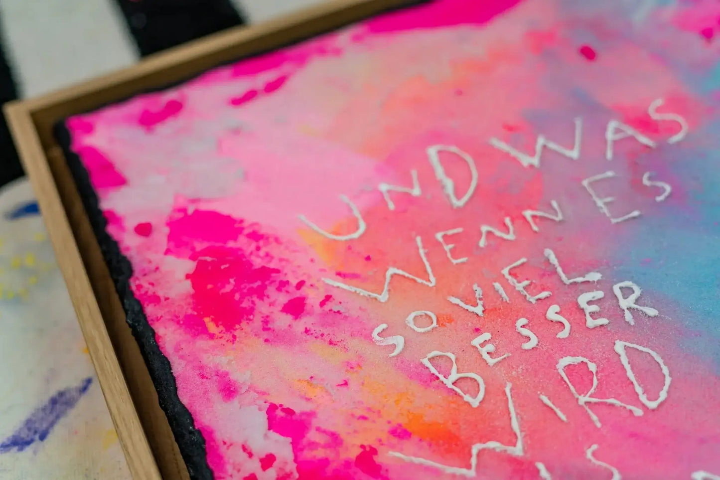 UndWas?┃ Canvas ┃ORIGINAL ARTWORK - Natalie Irber