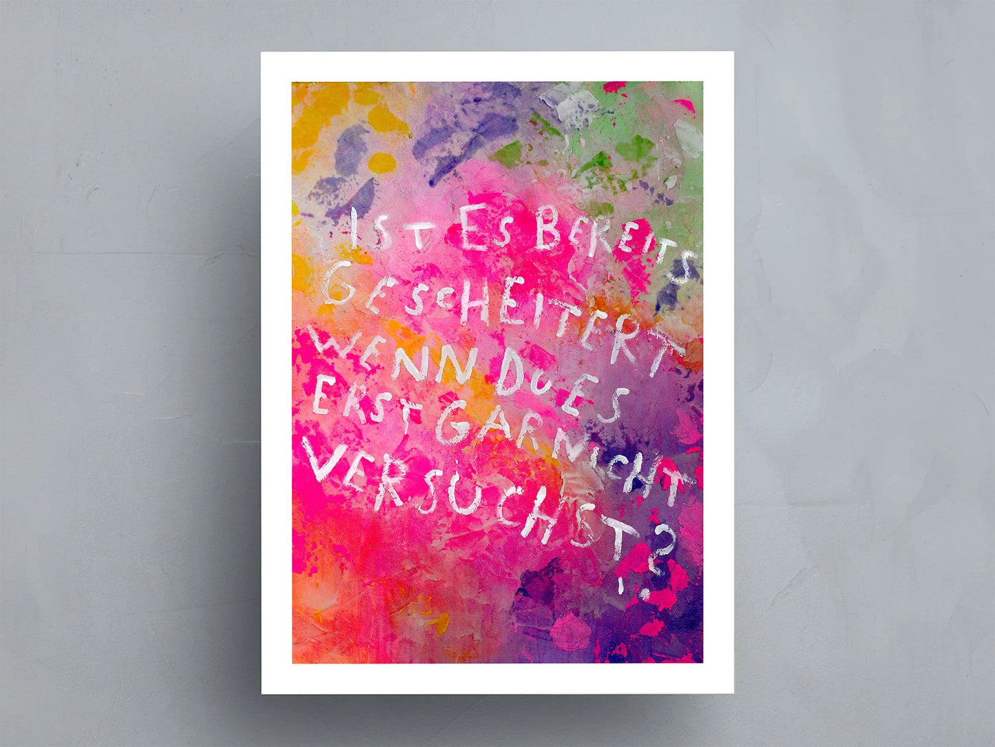 Versuchung┃Print┃