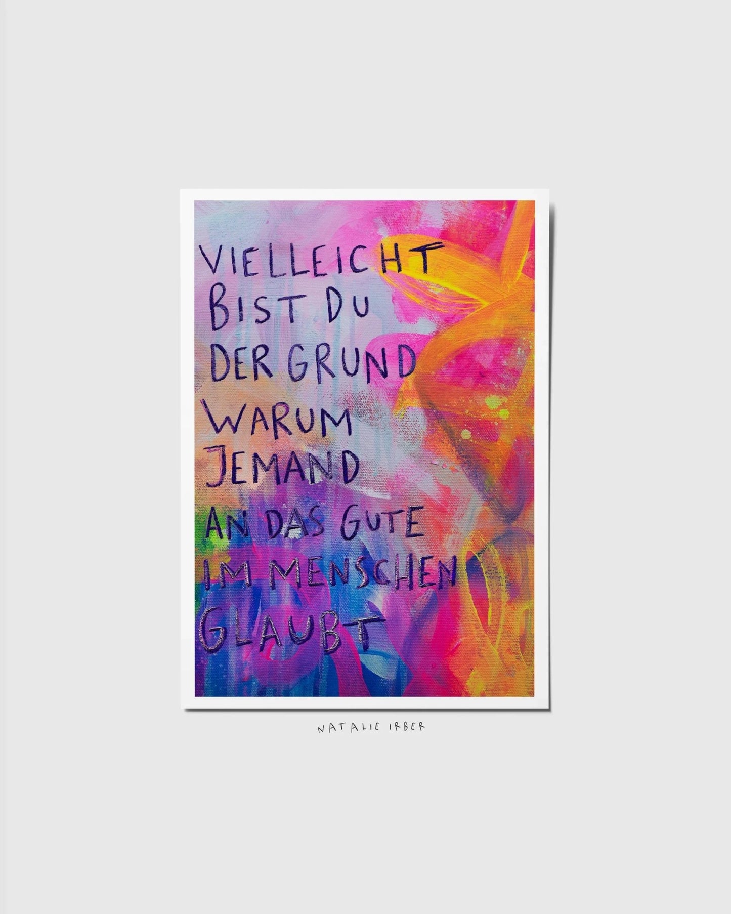 Vielleicht ┃ Postkarte - Natalie Irber