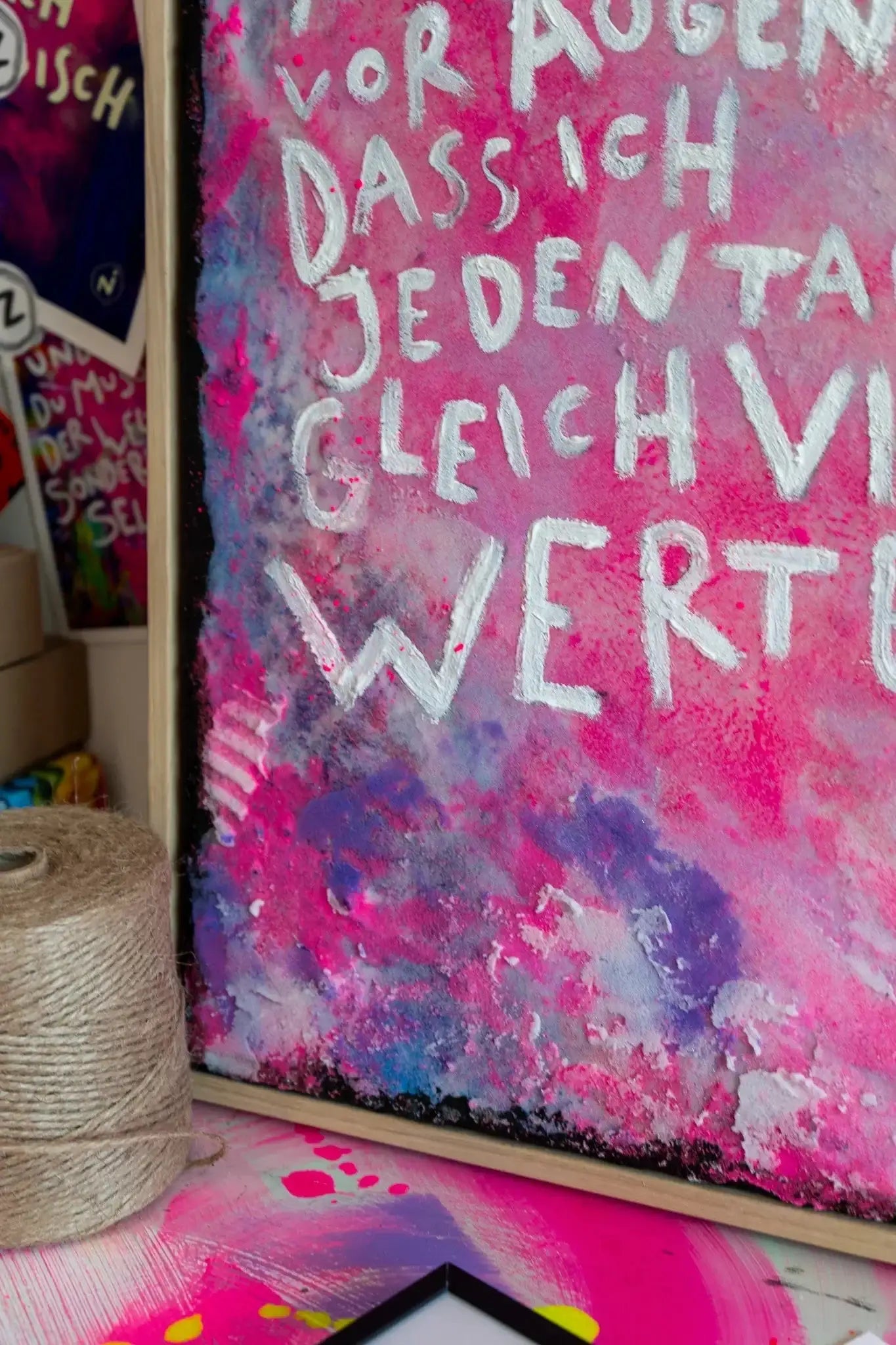 Wert┃ Canvas ┃ORIGINAL ARTWORK - Natalie Irber