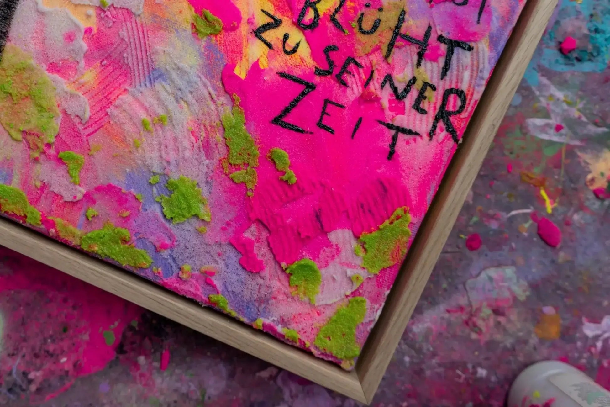 Wie die Blumen┃ Canvas ┃ORIGINAL ARTWORK - Natalie Irber