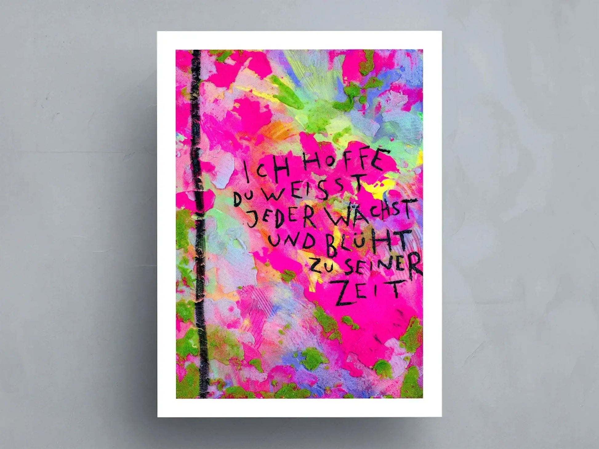 Wie die Blumen┃Print┃ - Natalie Irber