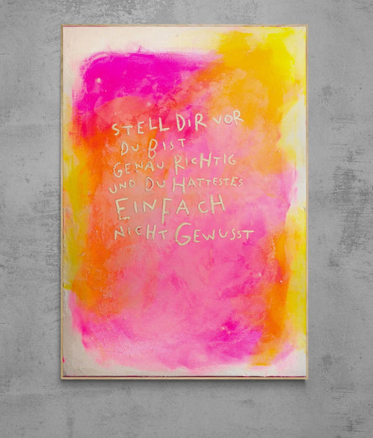 Wissenslücke┃ Canvas ┃ORIGINAL ARTWORK - Natalie Irber