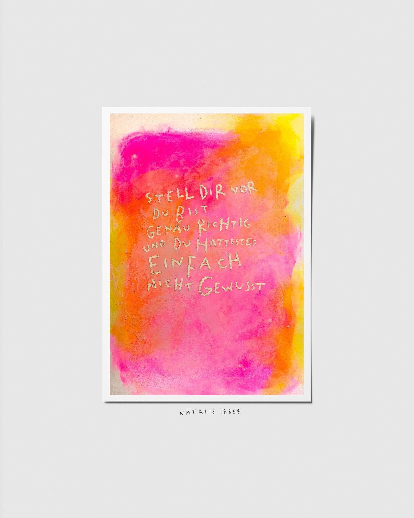 Wissenslücke┃ Postkarte