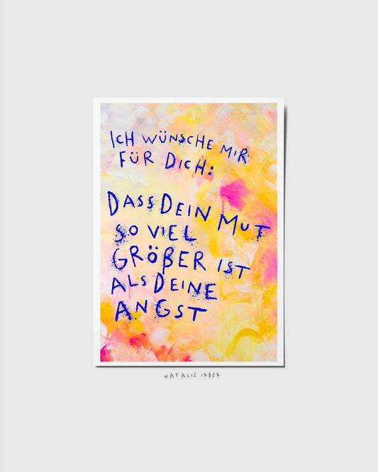 Wünschen┃ Postkarte - Natalie Irber