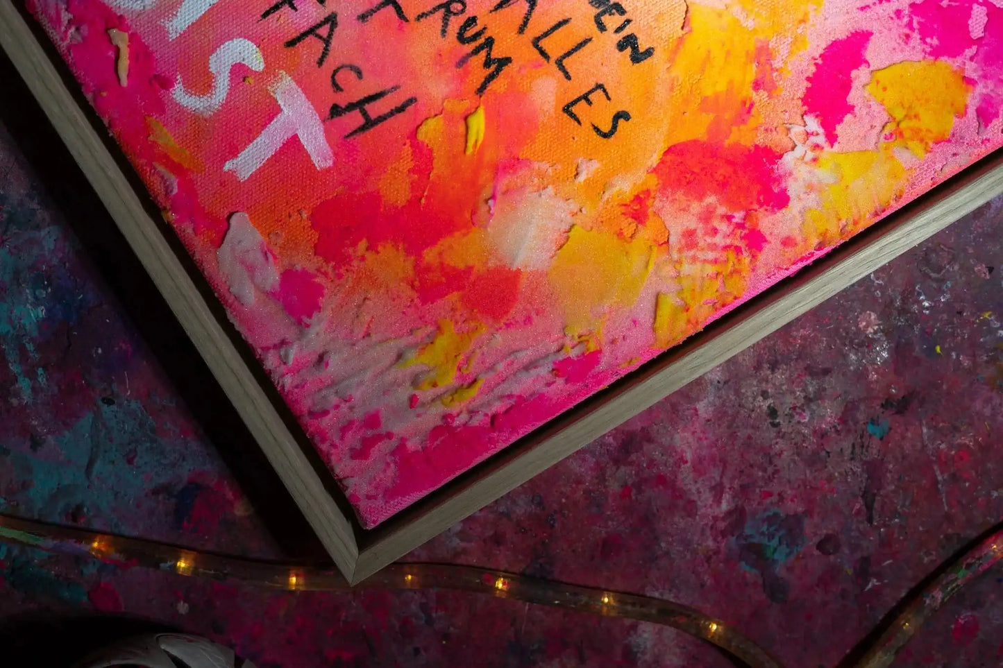 ZufriedenheitHoch2┃ Canvas ┃ORIGINAL ARTWORK - Natalie Irber