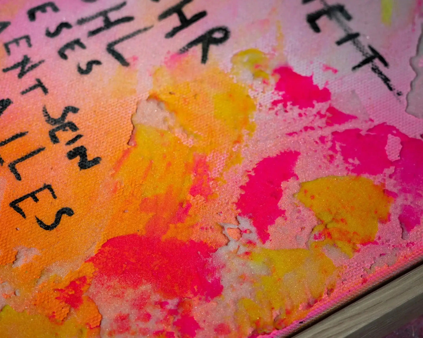 ZufriedenheitHoch2┃ Canvas ┃ORIGINAL ARTWORK - Natalie Irber
