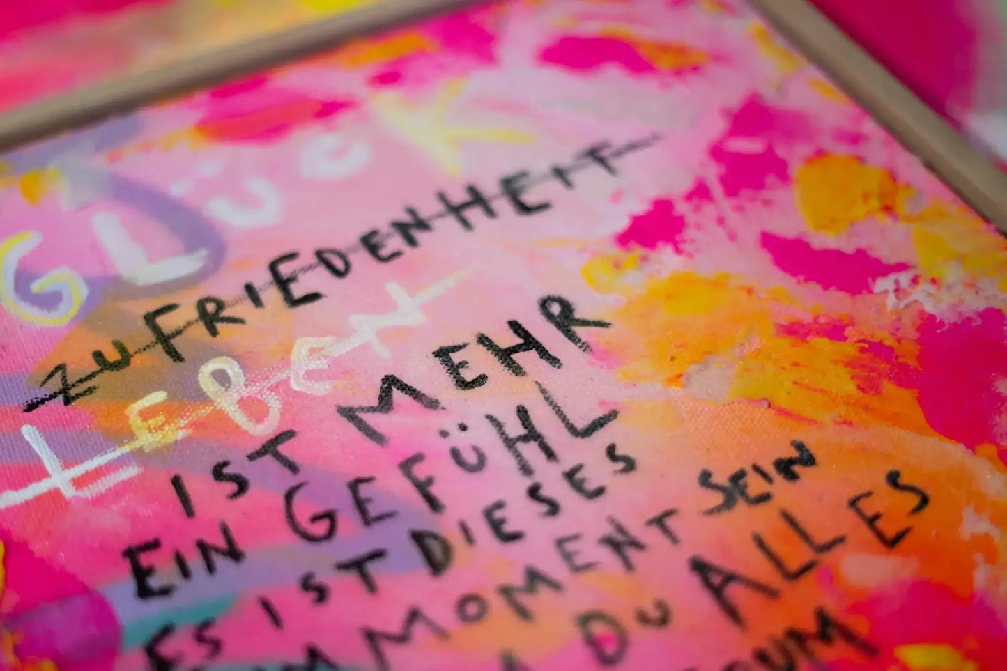 ZufriedenheitHoch2┃ Canvas ┃ORIGINAL ARTWORK - Natalie Irber