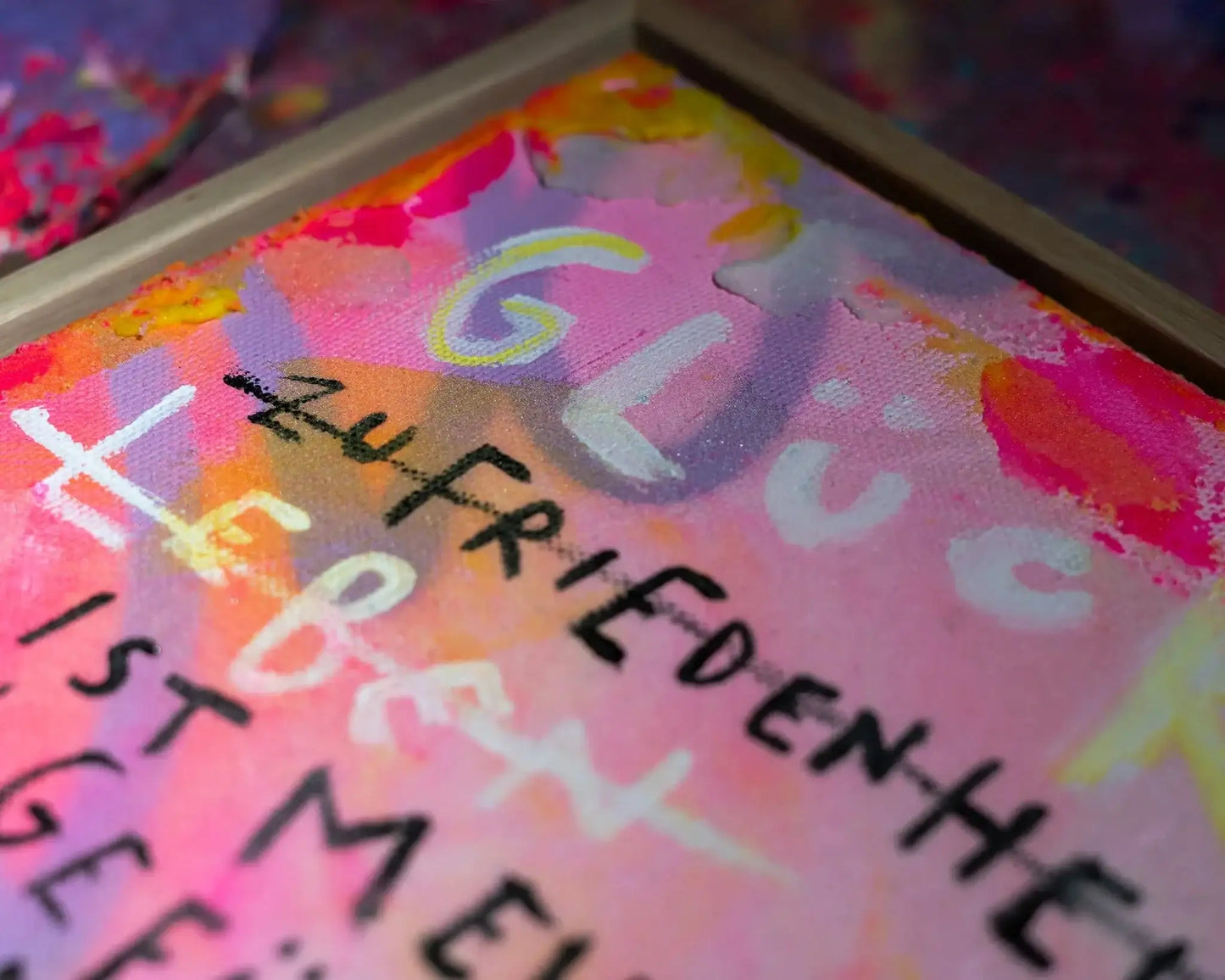 ZufriedenheitHoch2┃ Canvas ┃ORIGINAL ARTWORK - Natalie Irber
