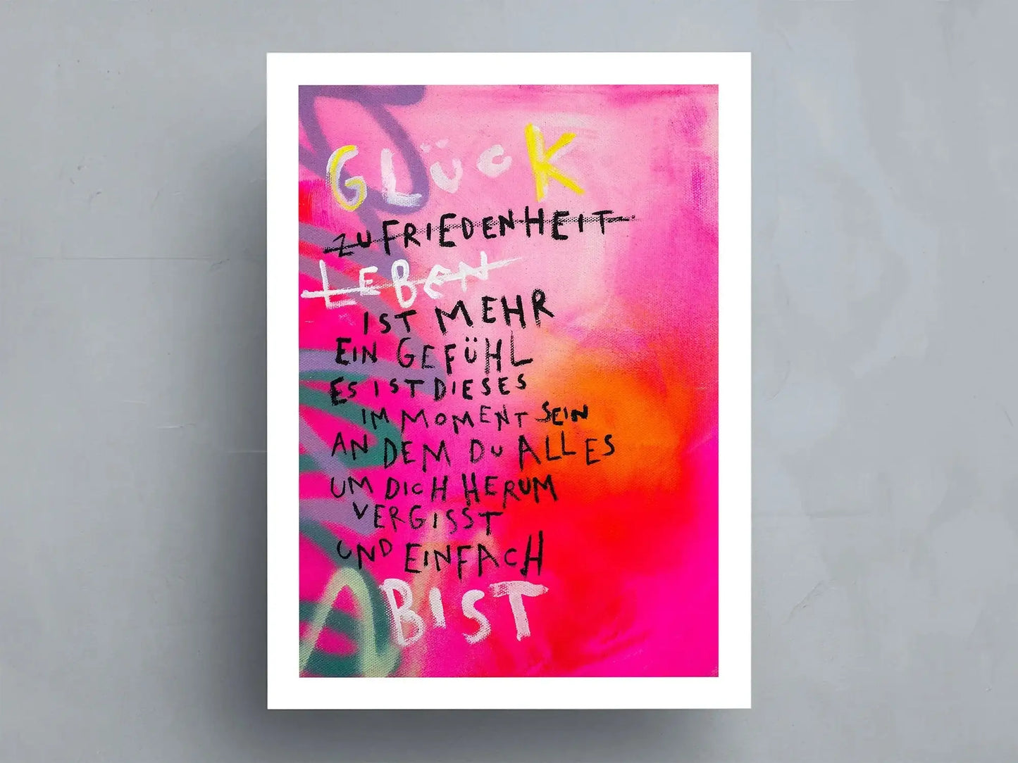 ZufriedenheitHoch2┃Print┃ - Natalie Irber