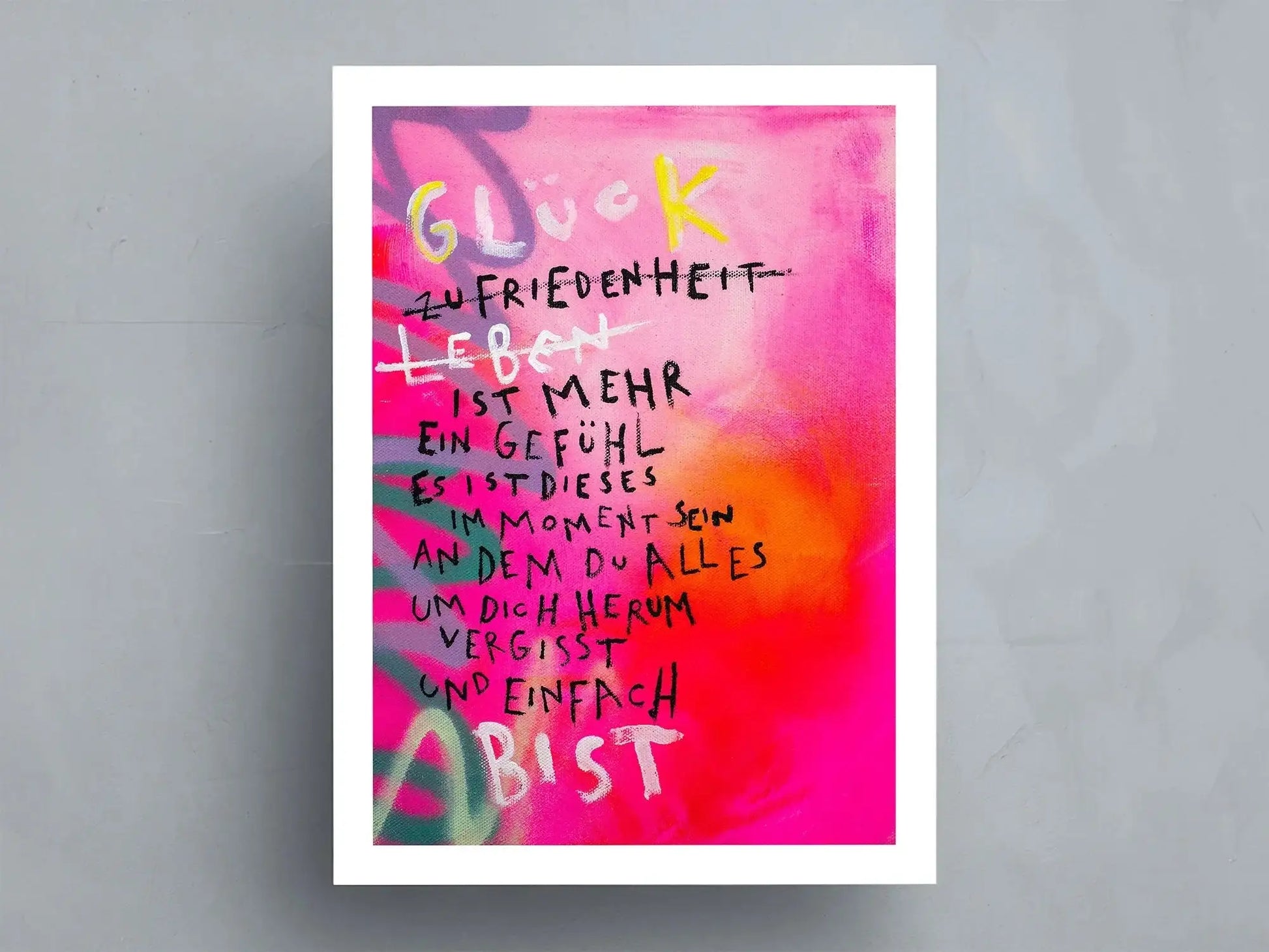 ZufriedenheitHoch2┃Print┃ - Natalie Irber